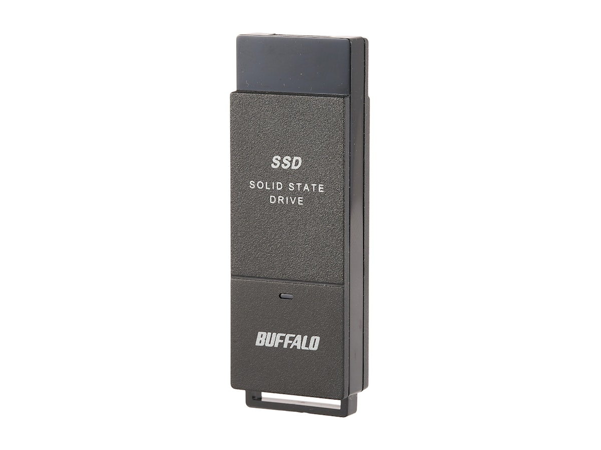 バッファロー BUFFALO 外付けSSD SSD-PUT1.0U3-BKCを検証レビュー！外