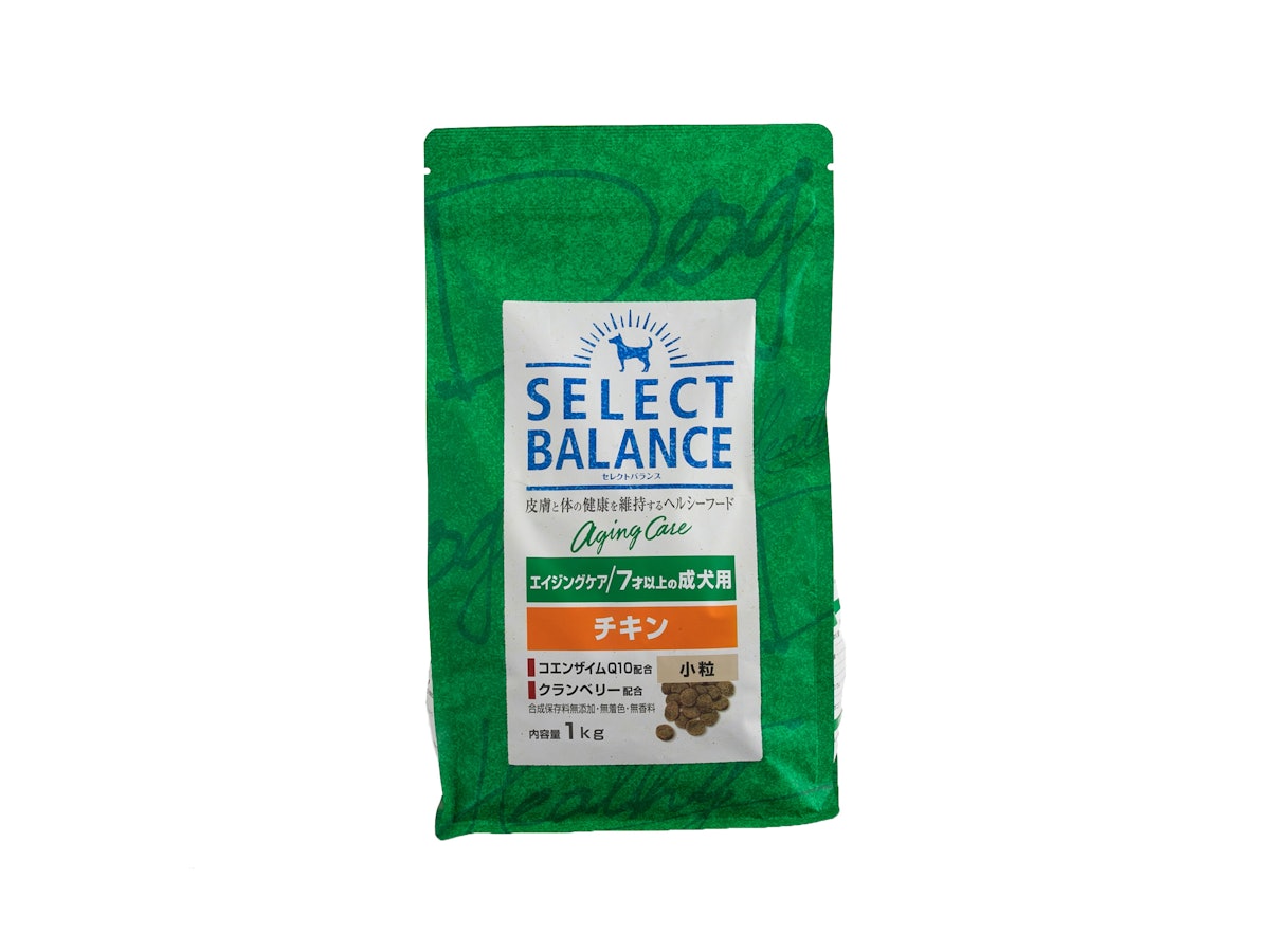 セレクトバランス エイジングケア 7才以上の成犬用 チキンをレビュー