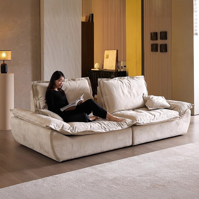 ソファ ベッド ソファチェア 1人用 特大怠け者ソファ 超柔らかい