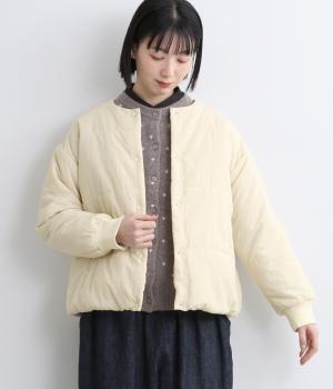 ナイロンタッサーノーカラー中綿コート｜LILASIC（リラシク）の商品詳細