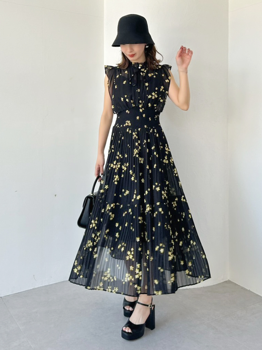 Sustainable20周年プリントワンピース(マキシ・ロングワンピース