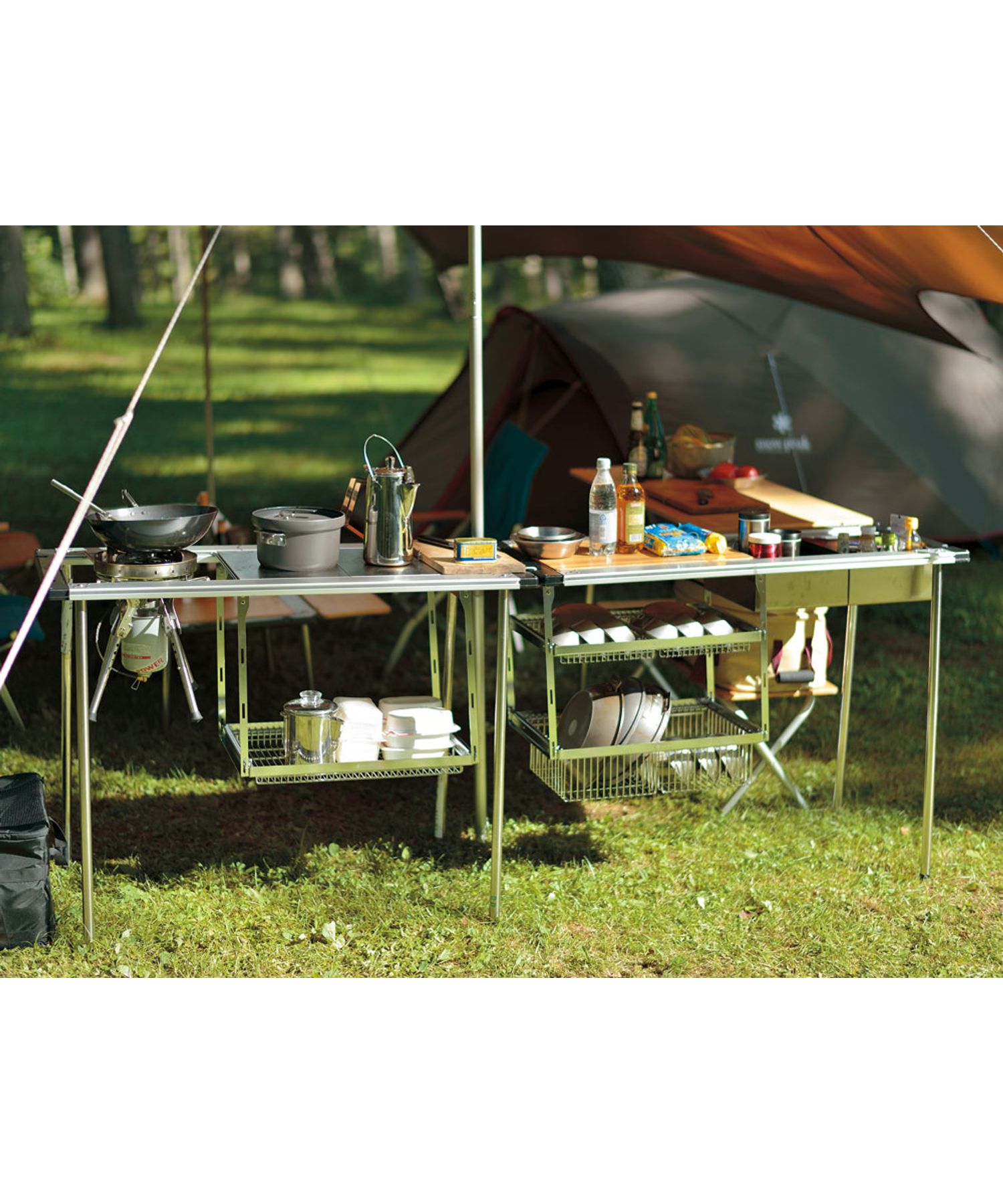 IGTハンギングラックフレーム 2段セット| スノーピーク(Snow Peak)