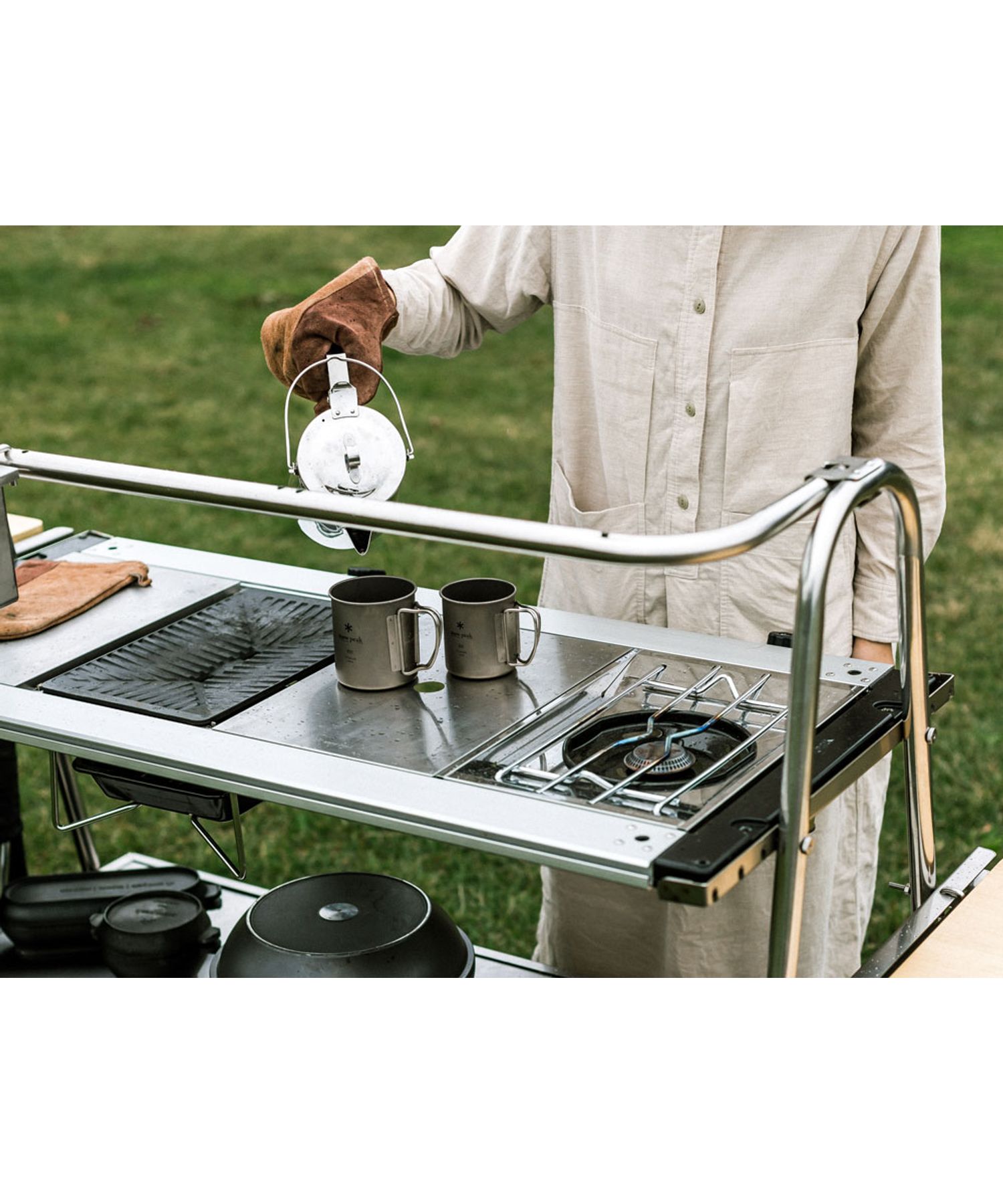 ステンレスキッチンテーブル| スノーピーク(Snow Peak)