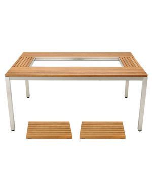 ガーデンユニットテーブル ウッドトップ 2PCS| スノーピーク(Snow Peak)