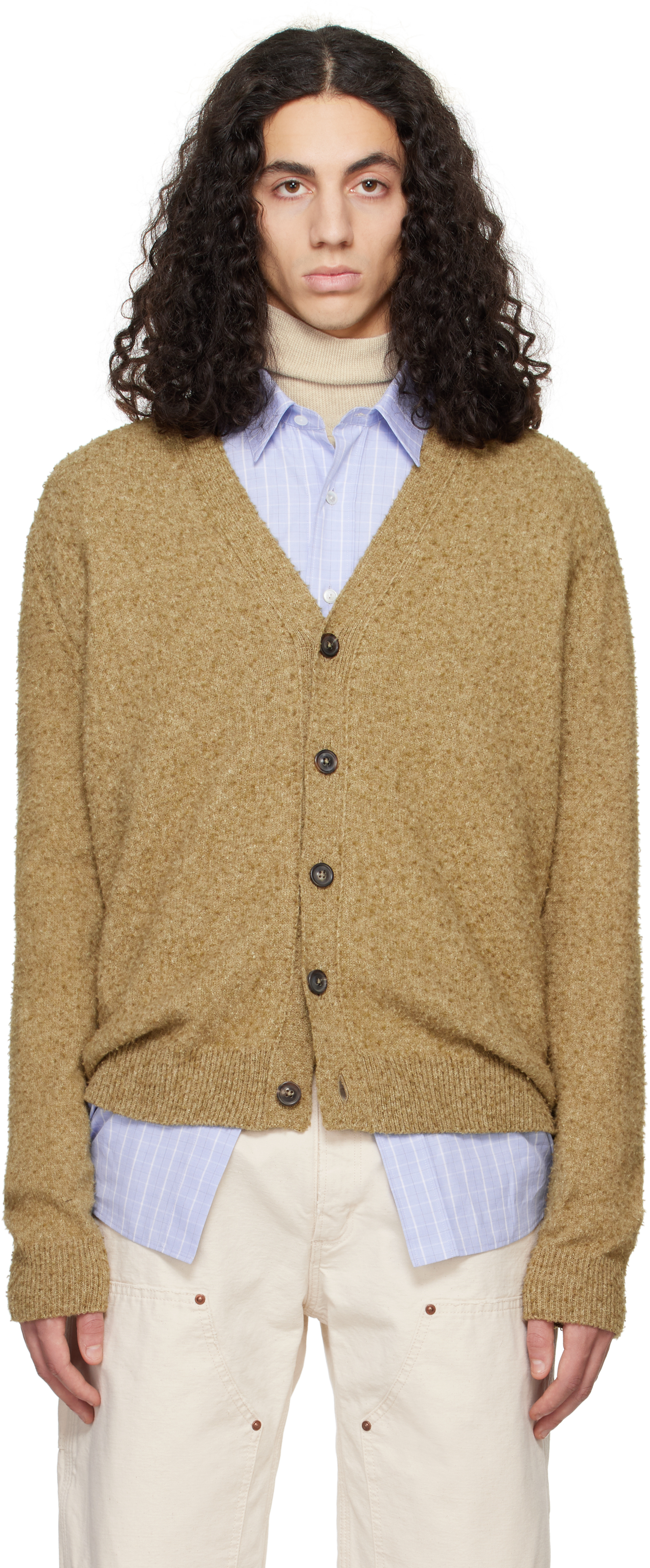 メゾン マルジェラ ウォッシュド ラムズウール カーディガン 【公式通販】