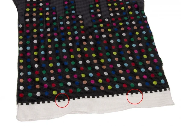 イッセイミヤケ ミーISSEY MIYAKE me カラフルドットストレッチ