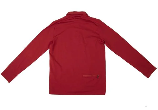 プラダスポーツPRADA SPORT コットンストレッチハーフジップ長袖