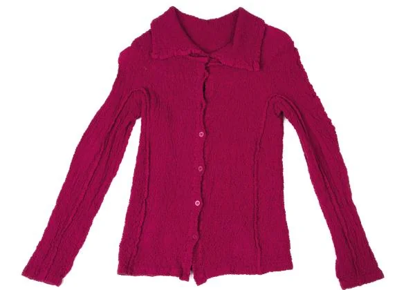 イッセイミヤケ ミーISSEY MIYAKE me コットンカリフラワーシャツ