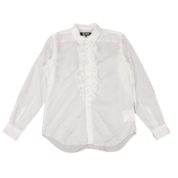 ブラックコムデギャルソンBLACK COMME des GARCONS ポリフロントフリル
