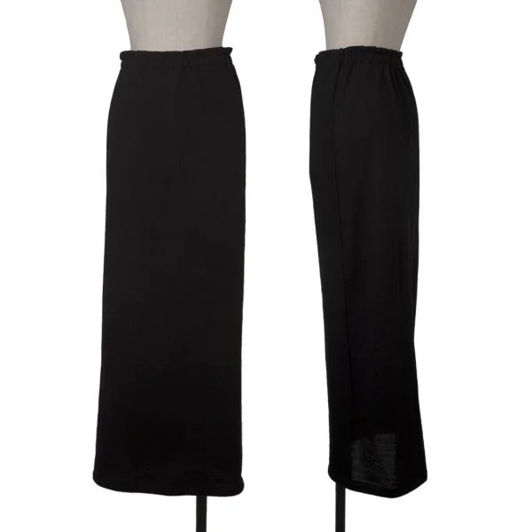 ヨウジヤマモト ファムYohji Yamamoto FEMME ウール切替デザインニット