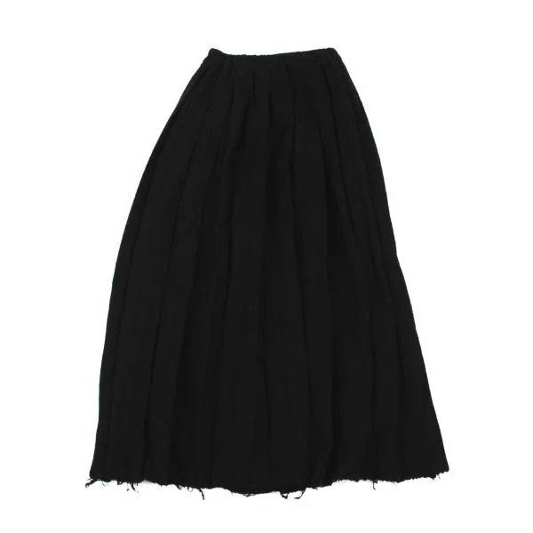 コムデギャルソンCOMME des GARCONS ウール初期縮絨プリーツスカート