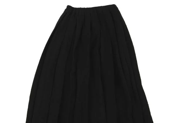 コムデギャルソンCOMME des GARCONS ウール初期縮絨プリーツスカート
