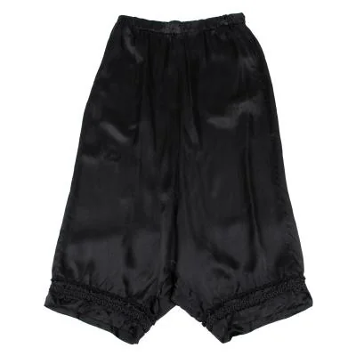 コムデギャルソンCOMME des GARCONS ウールギャバペンギンパンツ 黒S