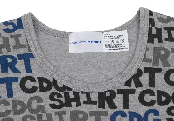 コムデギャルソン シャツCOMME des GARCONS SHIRT コットンロゴ
