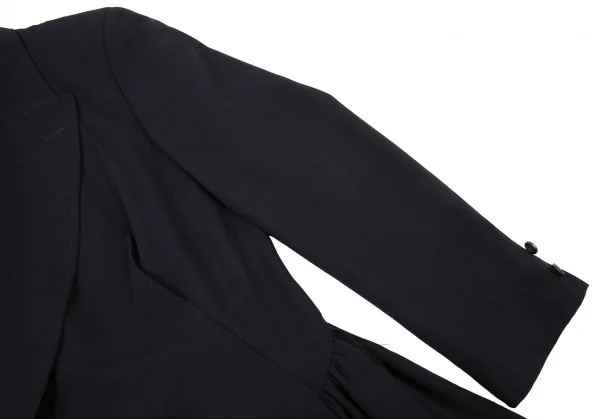 コムデギャルソンCOMME des GARCONSウールバックギャザー