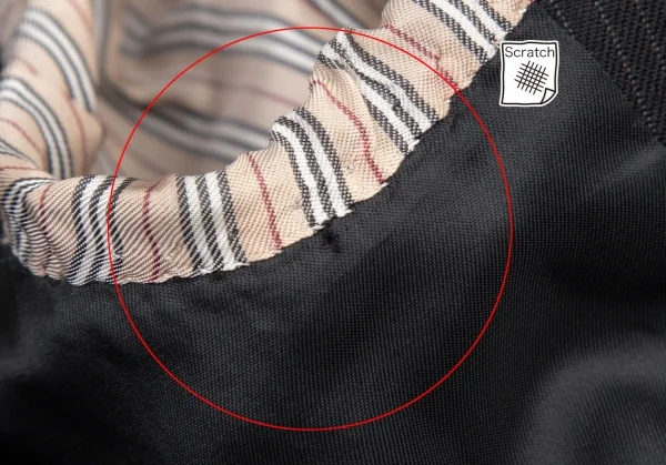 バーバリー ブラックレーベルBURBERRY BLACK LABEL ウールピン