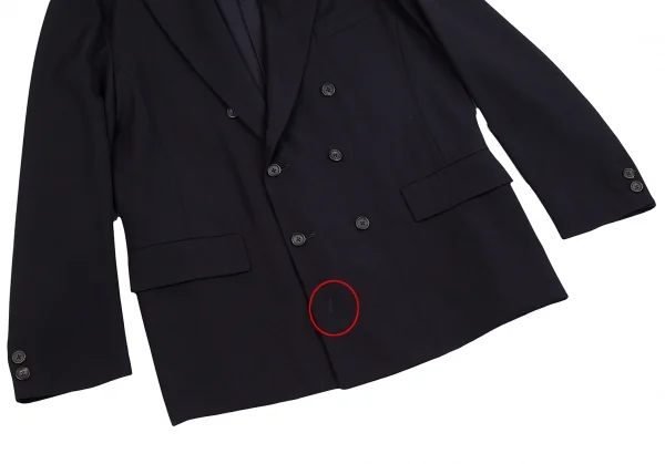 ヨウジヤマモト プールオムYohji Yamamoto POUR HOMME ウールギャバ