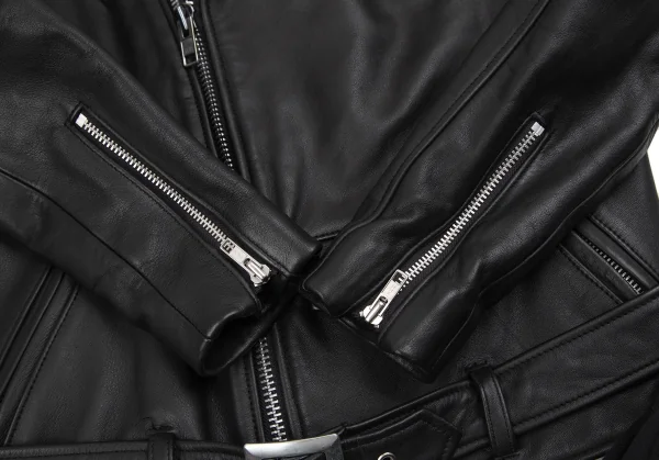 オゾンコミュニティOZONE COMMUNITY カウレザーライダースジャケット