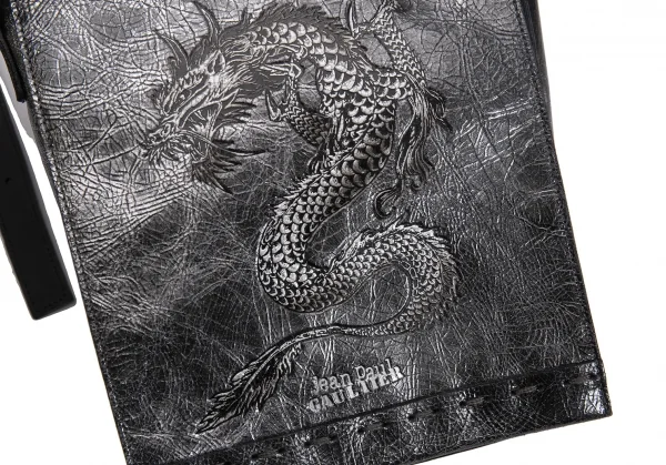 ジャンポールゴルチエJean Paul GAULTIER ドラゴンエンボスクラック