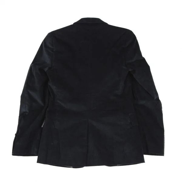 アニエスベーオムagnes b. homme コーデュロイ2Bジャケット 紺44 (K