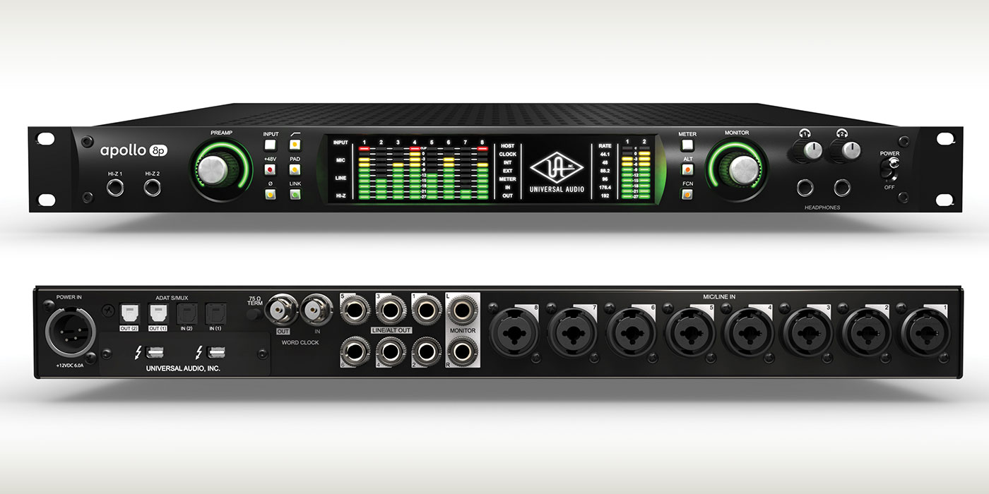 Recording Magazine Review: Universal Audio Apollo 8p