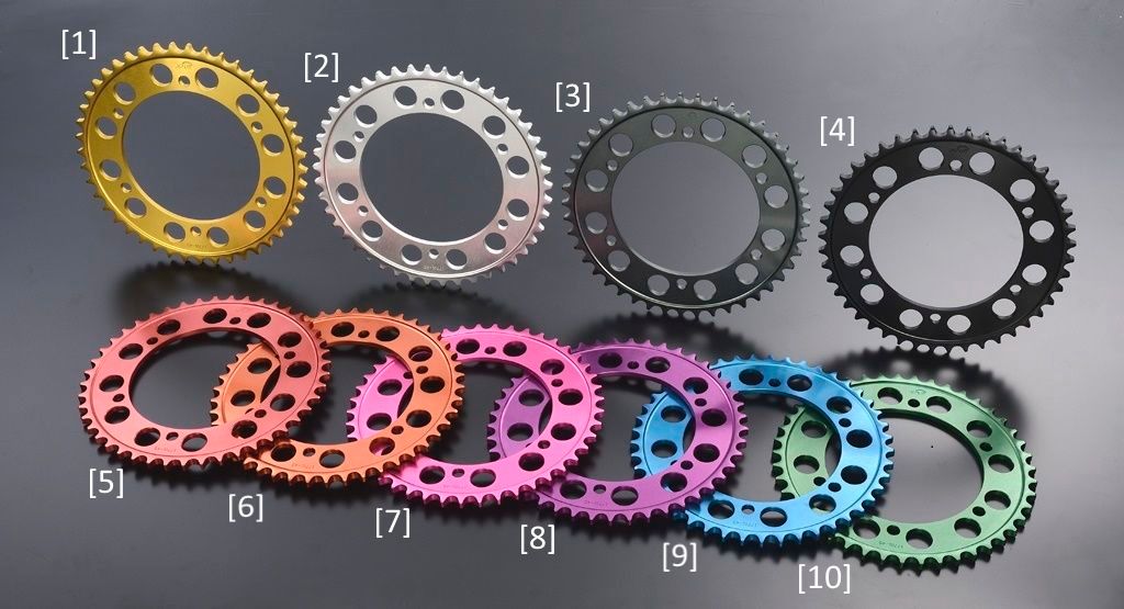 Webike | XAM ザム リアアルミスプロケット カラーアルマイトオーダー