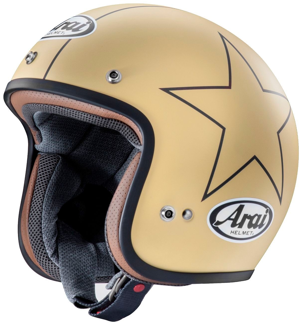 Webike | Arai アライ CLASSIC-MOD STARS CAMEL [クラシックモッド
