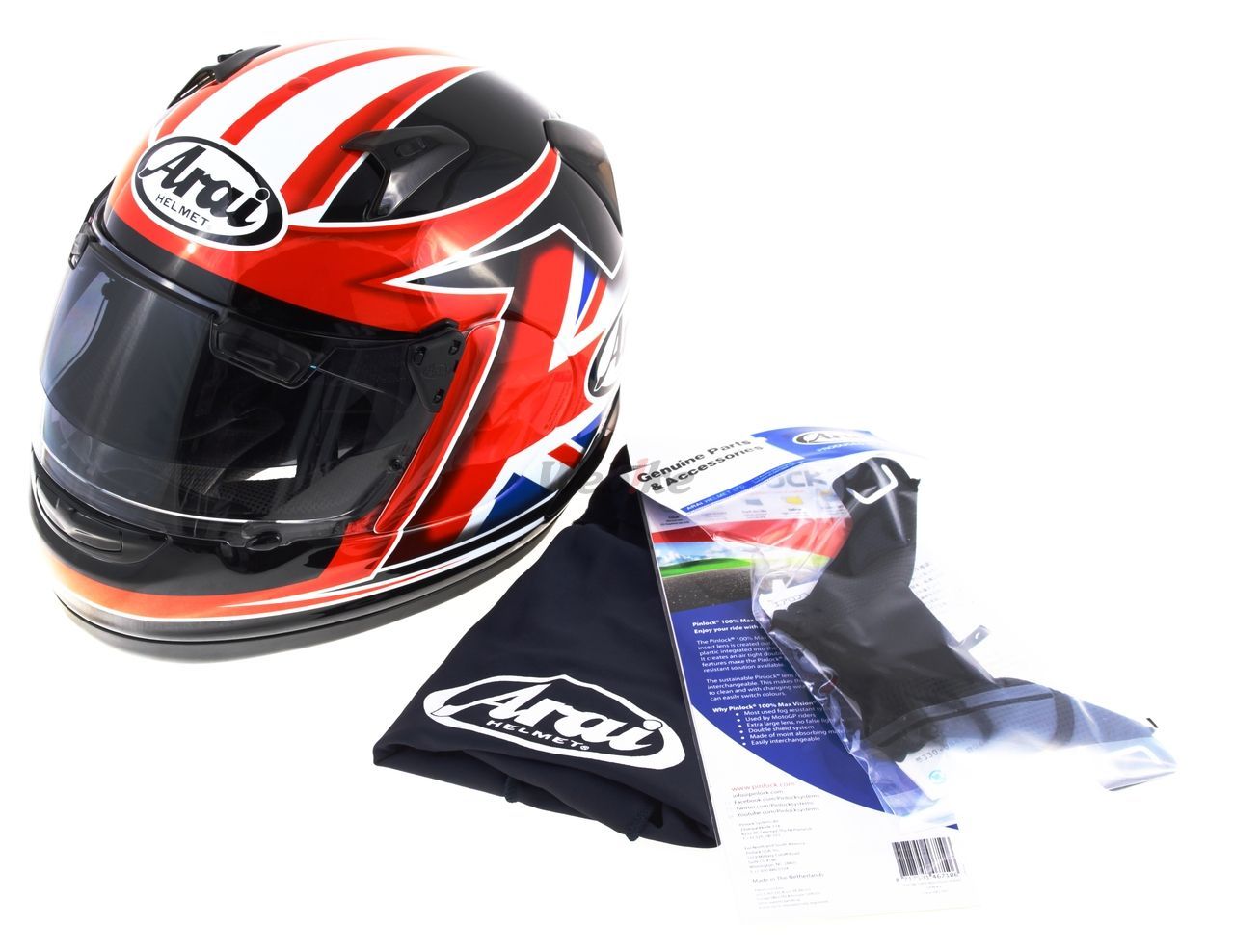 Webike | Arai アライ ASTRO PROSHADE FLAG UK [アストロ プロシェード