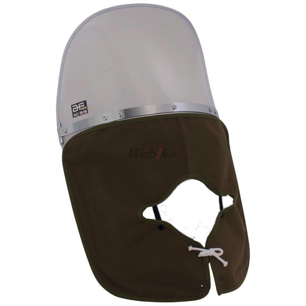 Webike | 旭風防 アサヒ風防 af No99 ミニウインドシールド W650専用