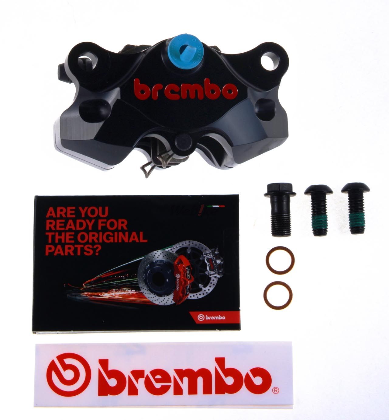 Webike | Brembo ブレンボ CNCリアブレーキキャリパーキット P2 84mm