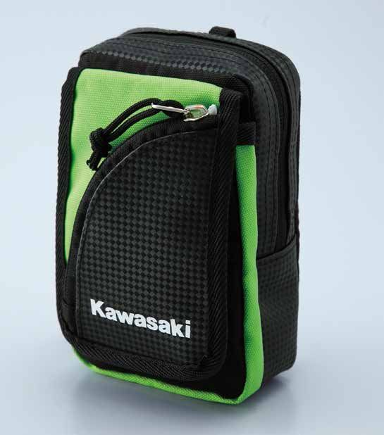 Webike | Kawasaki カワサキ カワサキ2WAYウエストポーチ(J8911-0077