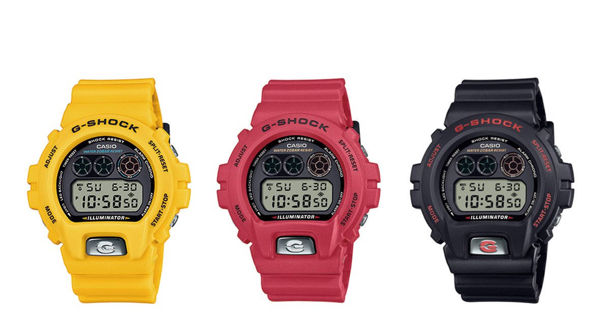 大人のGショック】懐かしすぎる名品「DW-6900」誕生30周年記念モデルが