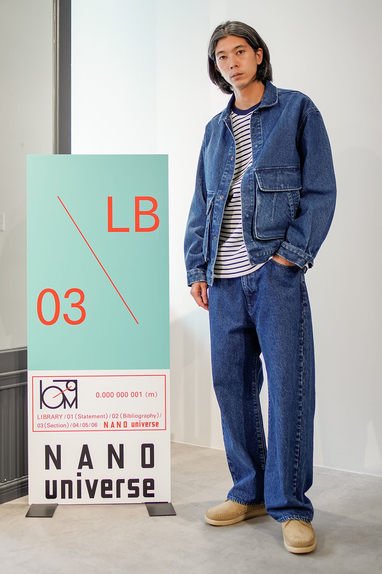 試着ルポ】オンオフ使える「ナノ・ユニバース」の新作セットアップを誰