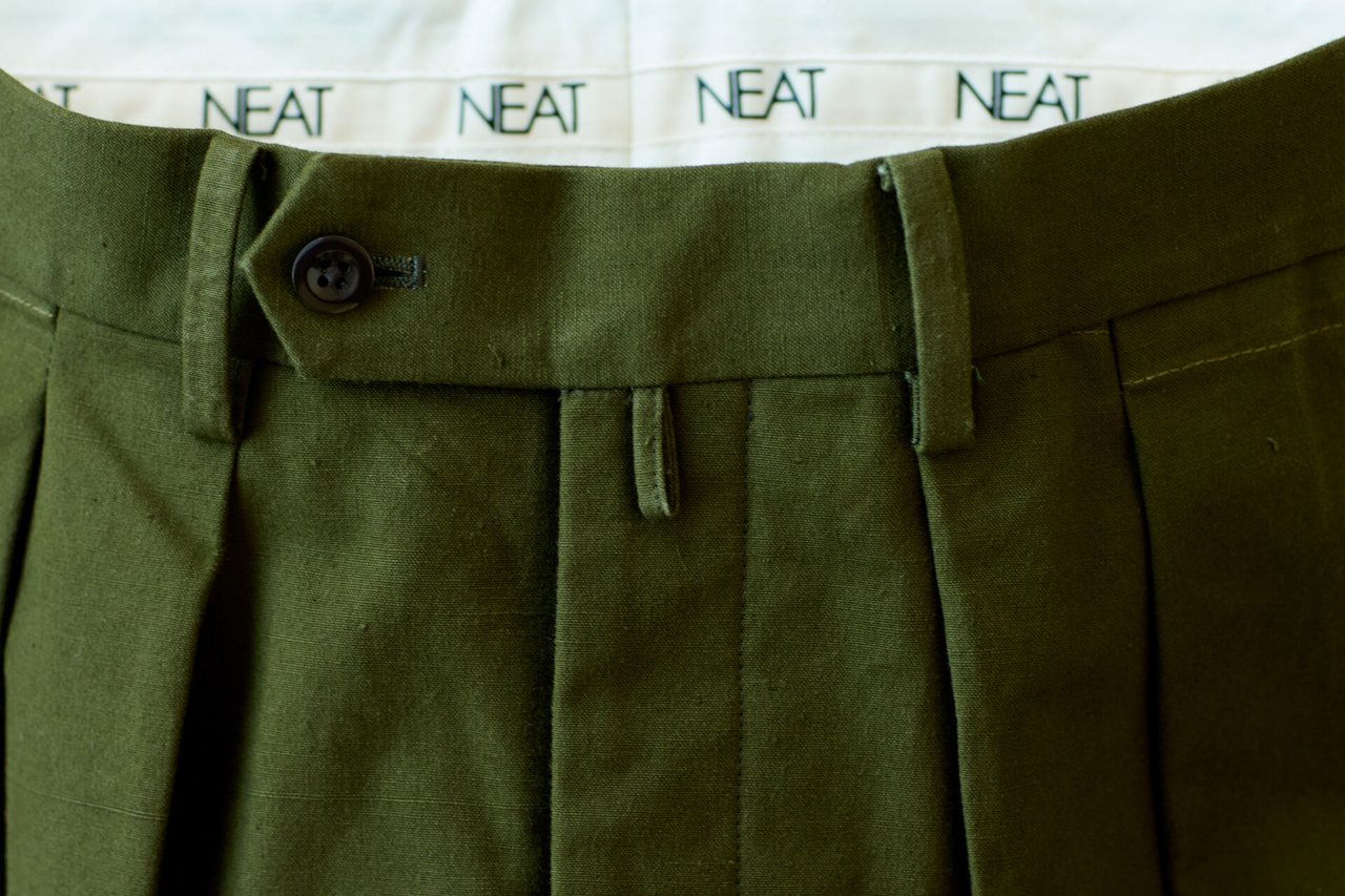 ニート」の完売パンツが再び！ 1955年製のテントクロスを使った別注