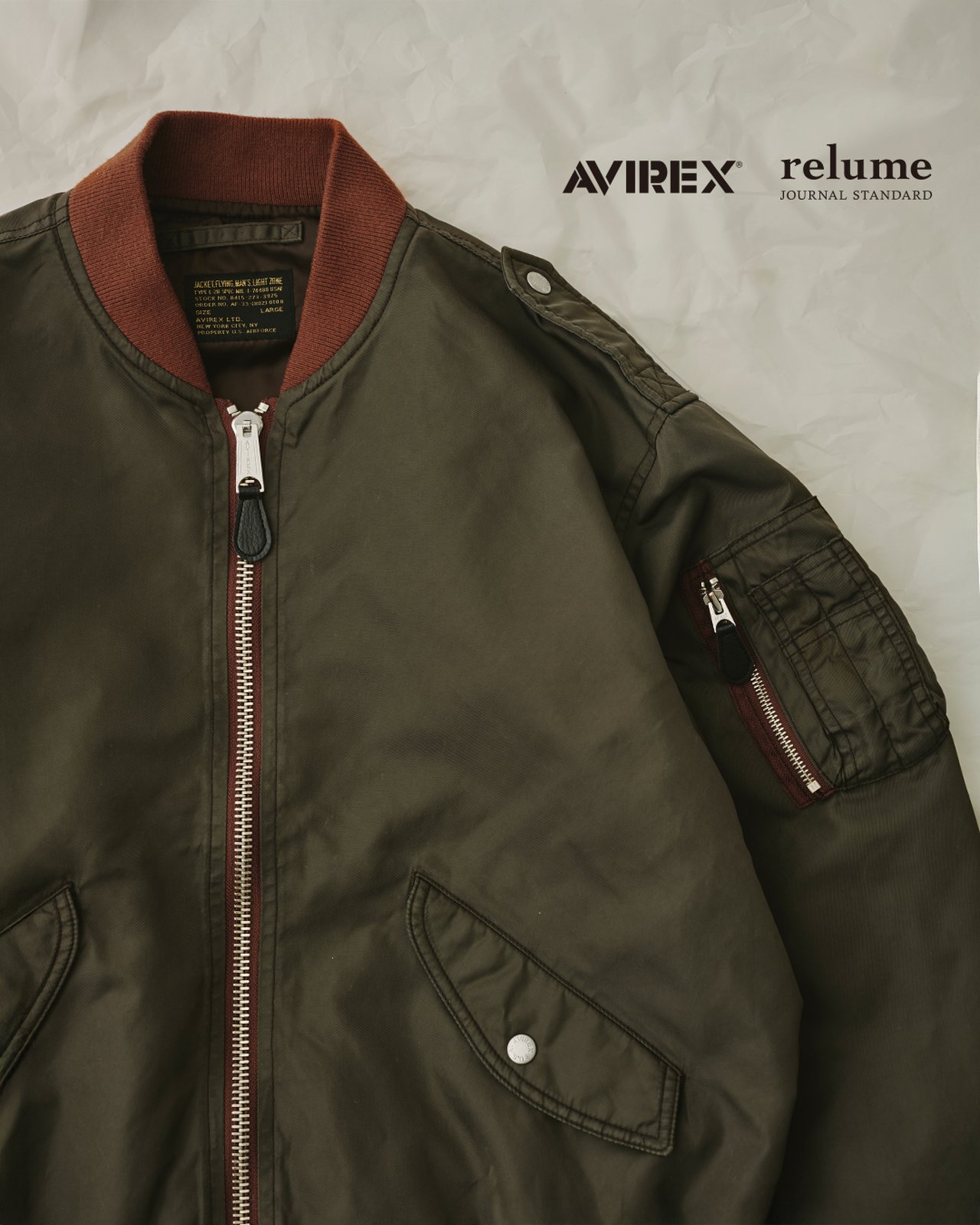 差がつく大人のミリタリーアウター】名品フライトジャケット「L-2B」の