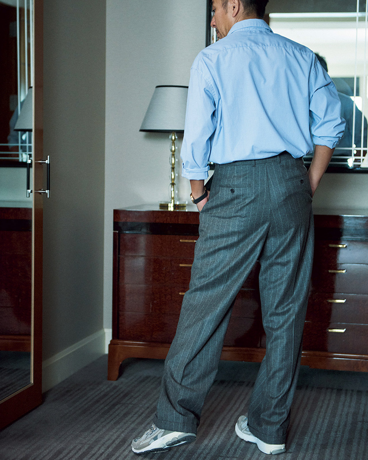 尾花大輔が選ぶ究極のスラックスBEST5】サンローラン｜何より裾の