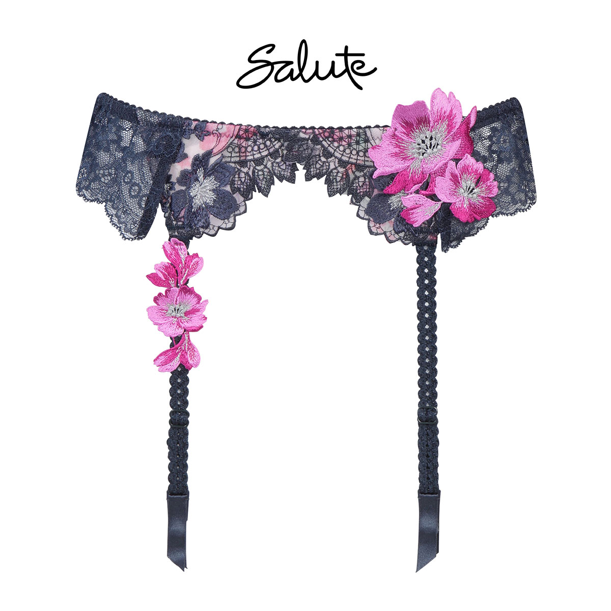 ワコール Wacoal サルート Salute 24SS先行 01G GTJ601 ガーターベルト