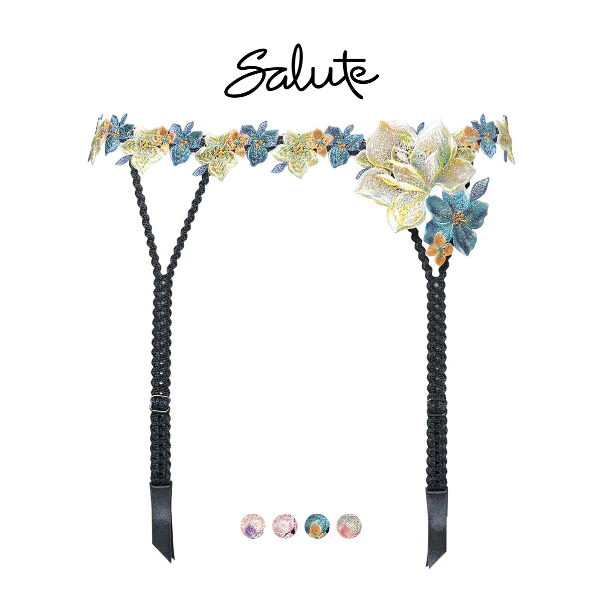 ワコール サルート 13グループ 13G ガーターベルト M ランジェリー