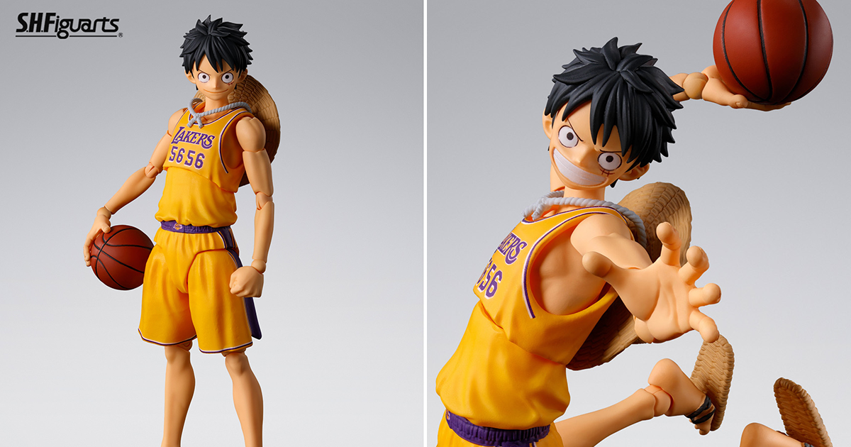 S.H.Figuarts『ONE PIECE』✕ NBA「モンキー・D・ルフィ ロサンゼルス