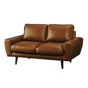 unico(ウニコ)のレザー ソファ(ブラウン系)4件[タブルーム]