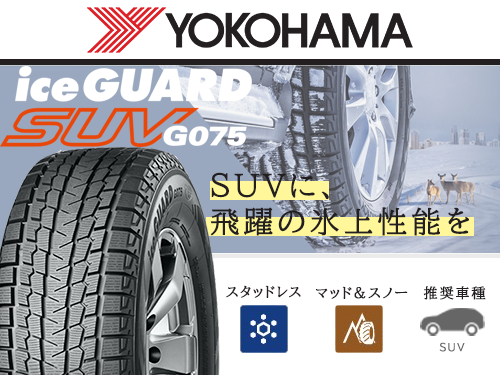 YOKOHAMA iceGUARD G075 175/80R16 91Q | タイヤの通販 販売と交換