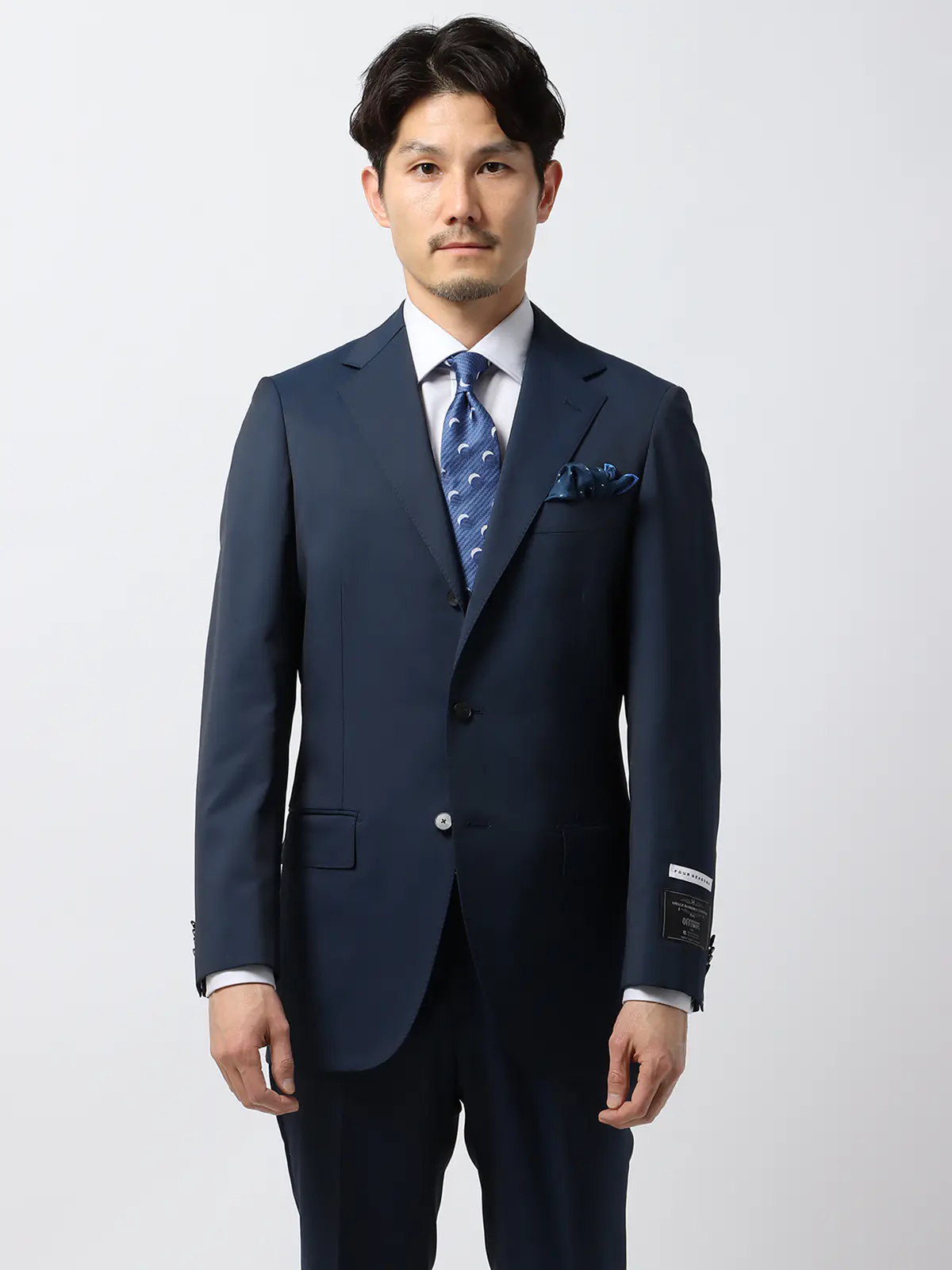 スーツ／3つボタン／CANONICO／OFFLIMITS／HAND MADE／無地／TR24