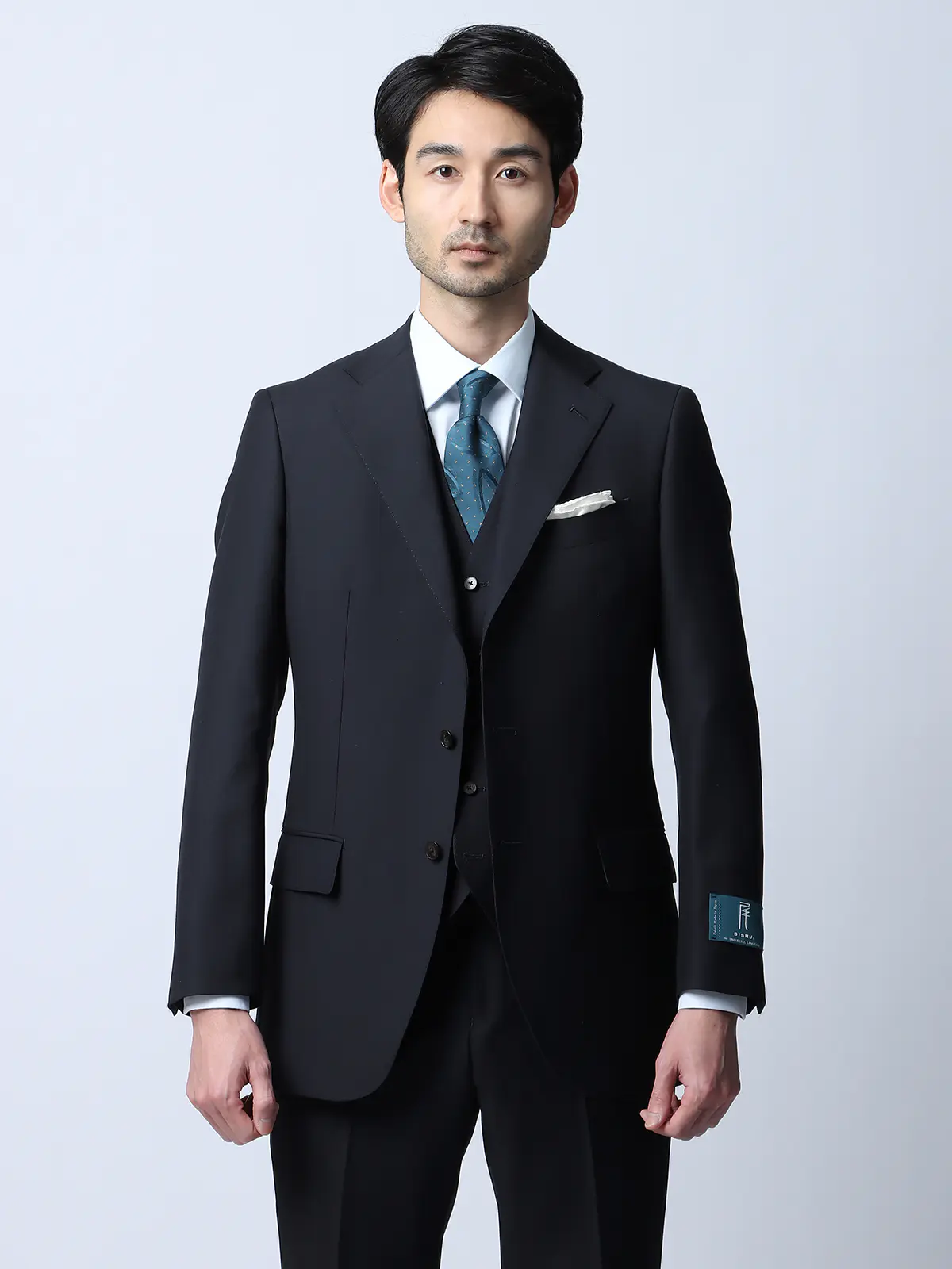 スーツ／スリーピース／3つボタン／尾州／無地／TR24 | SUIT SQUARE