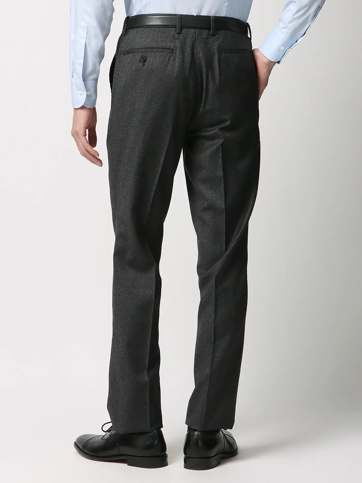 WEB限定／テーパードパンツ／CANONICO／ウールフランネル／無地／IN05