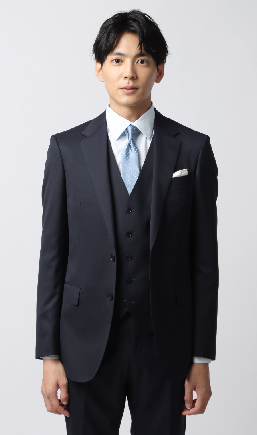 スタイリッシュスーツ【スリーピース】【Plastics Smart】 (MPM52552