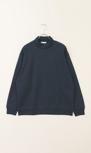 ポンチモックネックTシャツ【長袖】 (MOCS5101-01) | MORLES | 紳士服