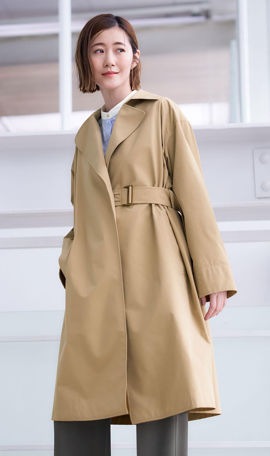 タイロッケンコート【ダントツ撥水】 (ACT5531-71) | ANCHOR WOMAN