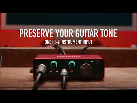 Focusrite Scarlett Solo 3rd Gen USB Audio Interface | Sweetwater