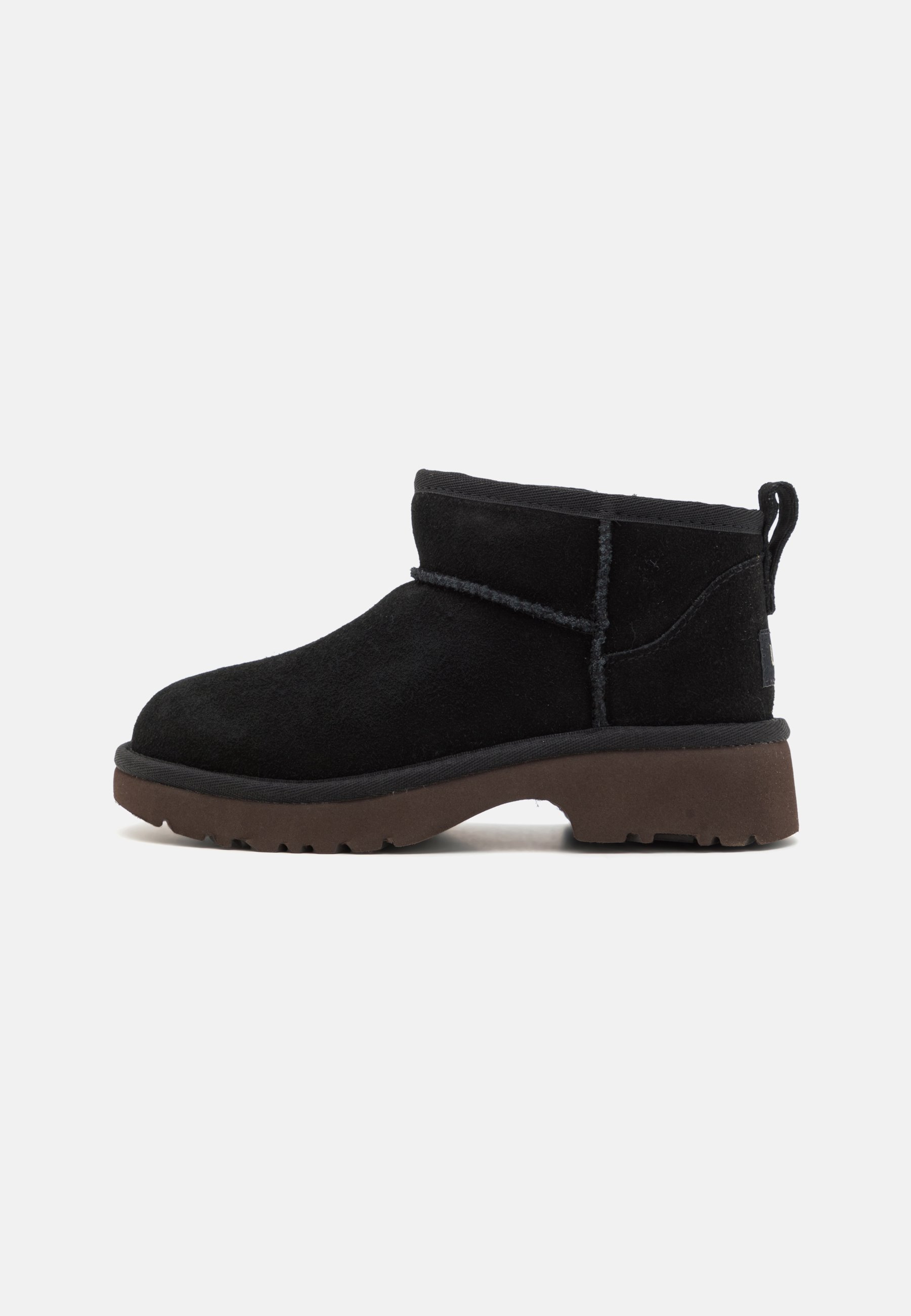 UGG CLASSIC ULTRA MINI NEW HEIGHTS - Korte laarzen - black/zwart