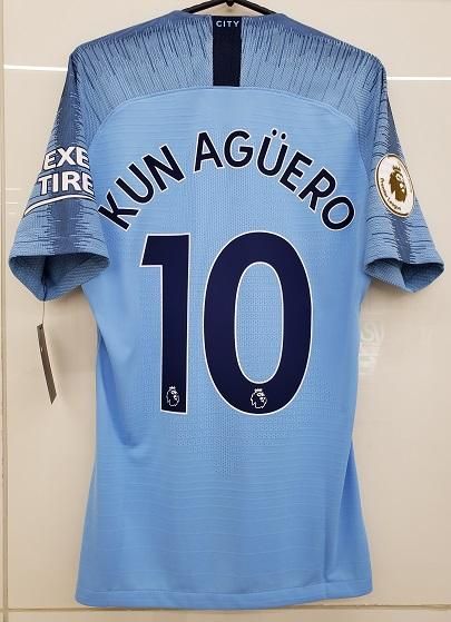 マンチェスターシティ（H）18/19 選手支給 N&N +NEXEN＆パッチ付！